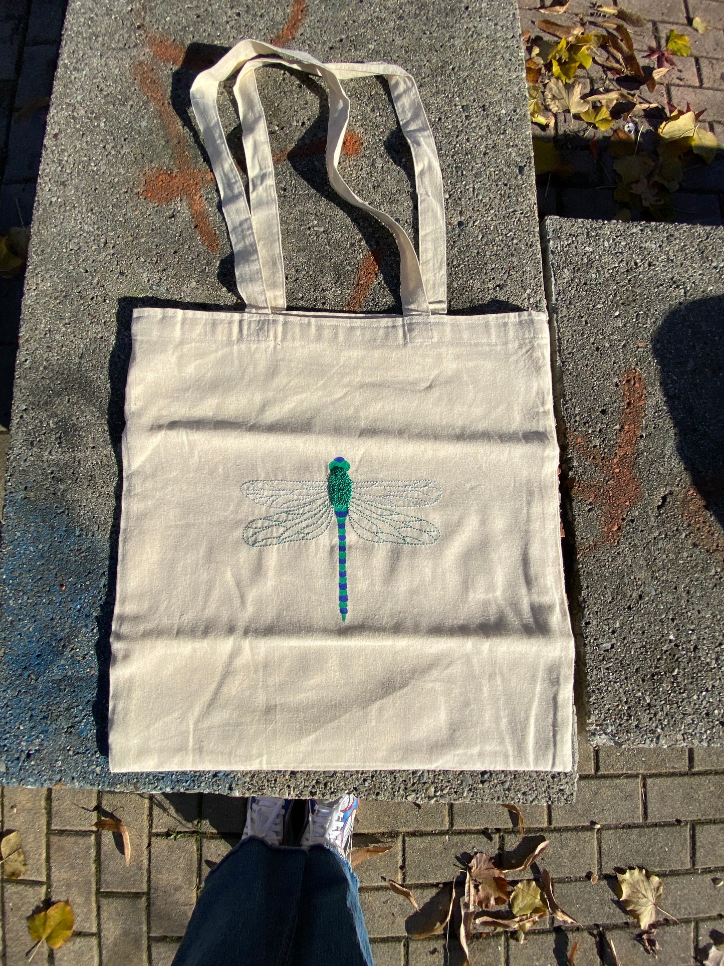 Dragonfly tote bag