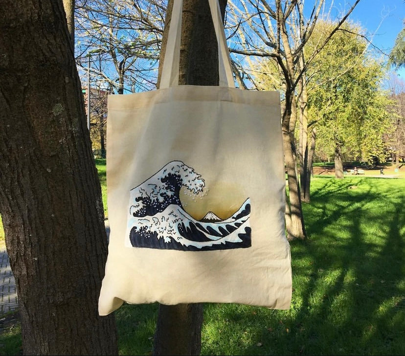 Tote bag Onda