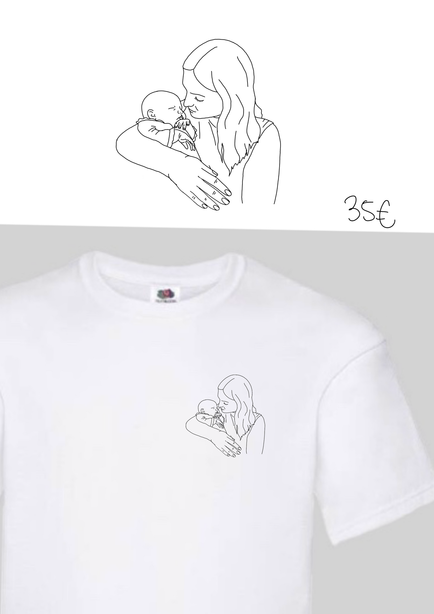 T-shirt personalizzata Andrea Q.